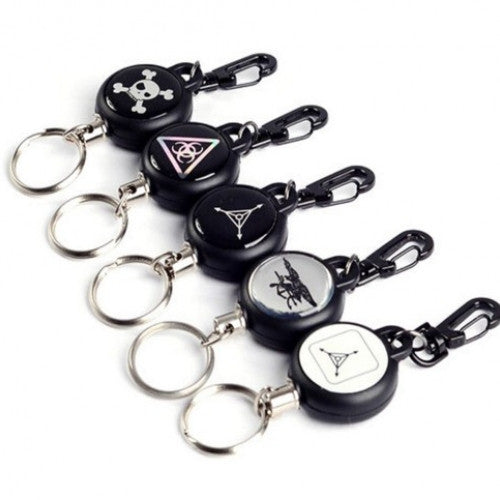 Outdoor Steel Rope Burglar Keychain Stalker