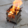 Outdoor Wood Stove Portable Stainless Steel