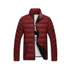 Winter Jacket Cotton Blend Coats Zipper