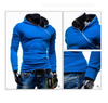 Fashion Fitness Side Zip Up Hooded Jacket